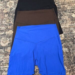 Aerie Real Me Biker Shorts- 3 Pairs